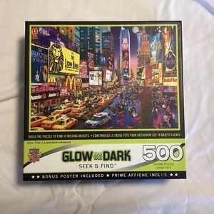Glow in the Dark 500-Piece Jigsaw Puzzle